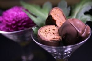 homemade artisan chocolate truffles by Evas Delights